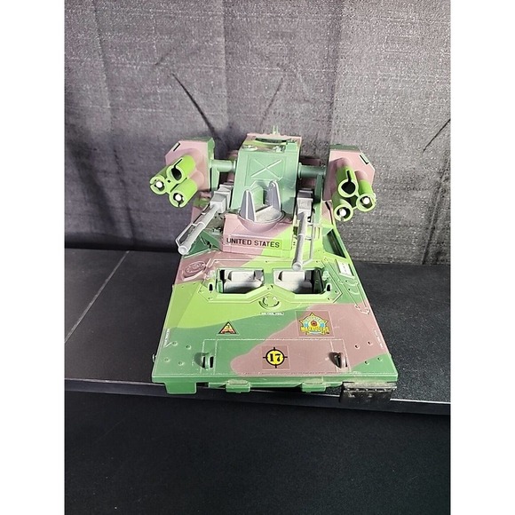 Vintage 1989 GIJoe ARAH Slaughters marauders Equalizer Tank With Missiles NICE - Picture 3 of 10